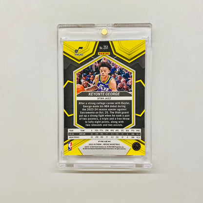 2023-24 Mosaic Keyonte George Fast Break Rookie