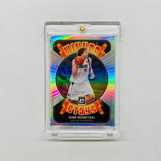 2021-22 Optic Dirk Nowitzki Winner Stays Silver