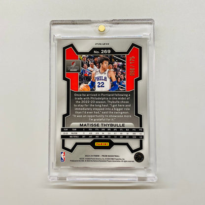 2023-24 Prizm Matisse Thybulle White 98/175