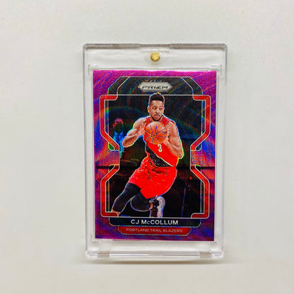 2021-22 Prizm CJ McCollum Purple Wave
