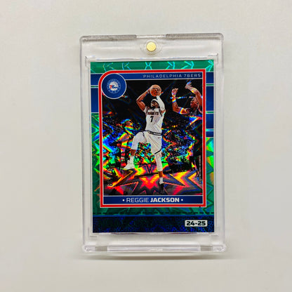 2024-25 Hoops Reggie Jackson Green Explosion 97/99