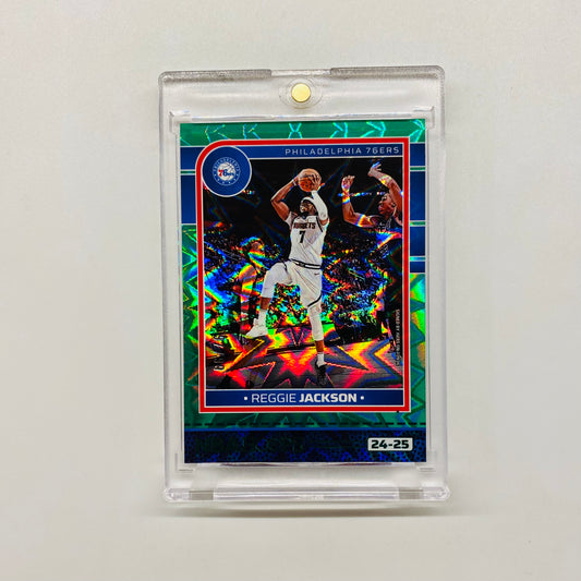 2024-25 Hoops Reggie Jackson Green Explosion 97/99