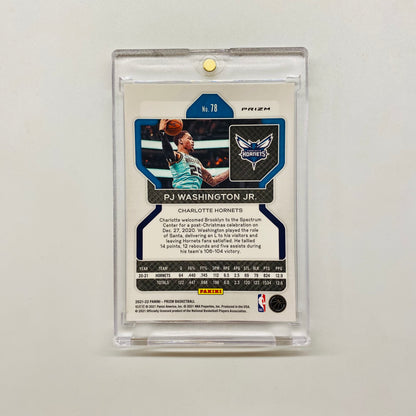 2021-22 Prizm PJ Washington Jr Cracked Ice