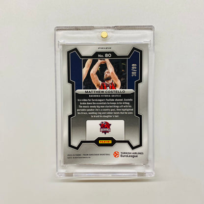 2023-24 Prizm Euroleague Matthew Costello Purple 38/99