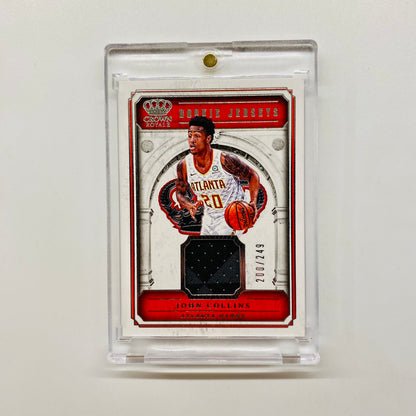 2017-18 Crown Royale John Collins Rookie Jersey 200/249