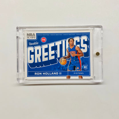 2024-25 Hoops Ron Holland II Rookie Greetings