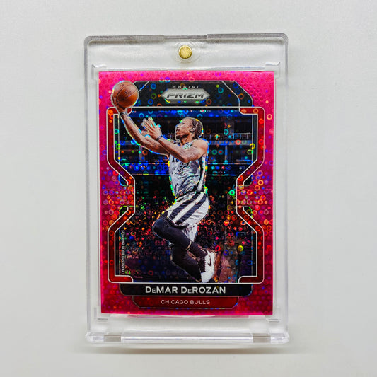 2021-22 Prizm Demar DeRozan Pink Fast Break 26/50