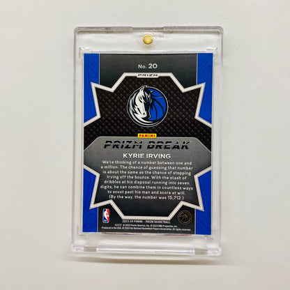 2023-24 Prizm Kyrie Irving Prizm Break Silver