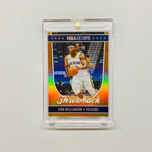 2022-23 Hoops Zion Williamson Throwback Holo