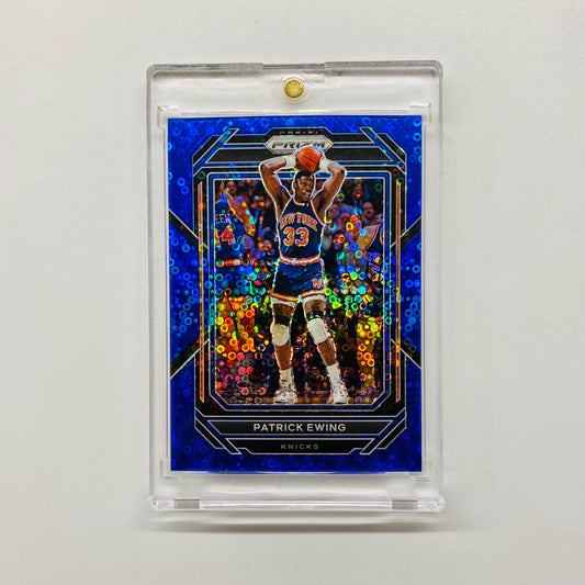 2022-23 Prizm Patrick Ewing Blue Fast Break 92/150