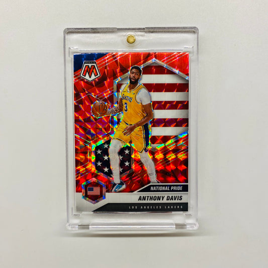 2020-21 Mosaic Anthony Davis Red National Pride