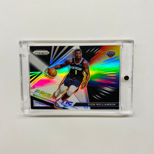 2021-22 Prizm Zion Williamson Prizmatic Silver