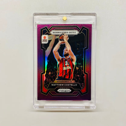 2023-24 Prizm Euroleague Matthew Costello Purple 38/99