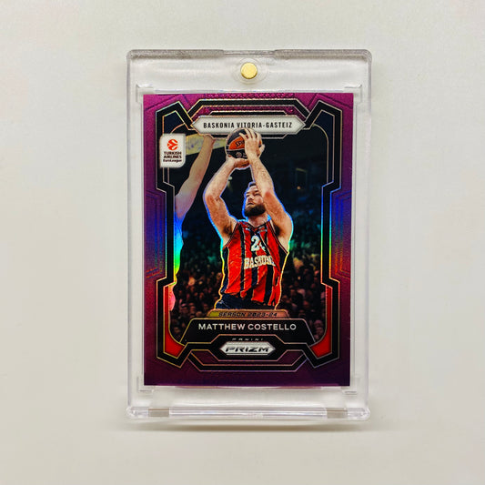 2023-24 Prizm Euroleague Matthew Costello Purple 38/99