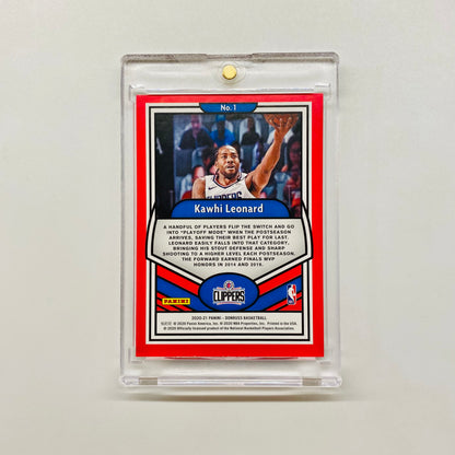 2020-21 Donruss Kawhi Leonard Complete Players