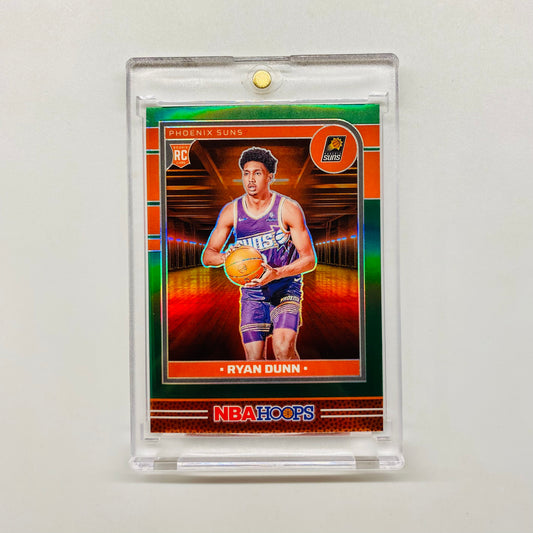 2024-25 Hoops Ryan Dunn Premium Green Rookie