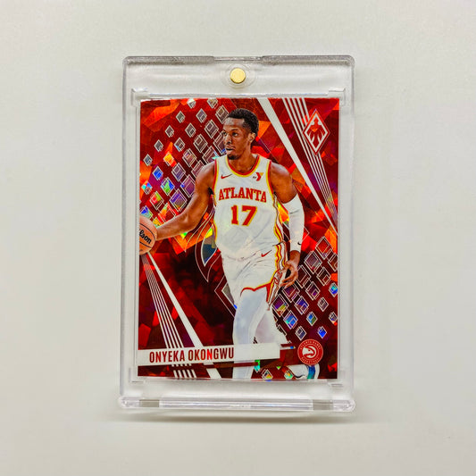 2023-24 Phoenix Onyeka Okongwu Red Cracked Ice