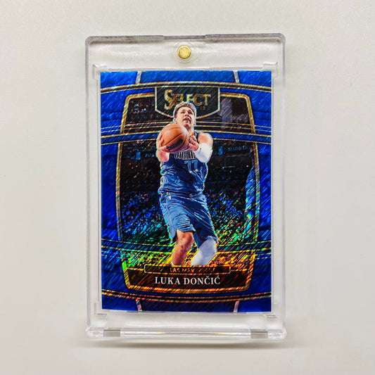 2021-22 Select Luka Doncic Concourse Blue Shimmer