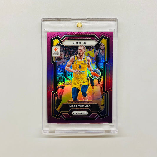 2023-24 Prizm Euroleague Matt Thomas Purple 55/99