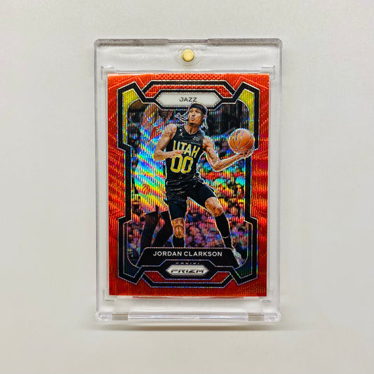 2023-24 Prizm Jordan Clarkson Red Wave