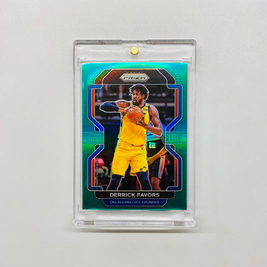 2021-22 Prizm Derrick Favors Green