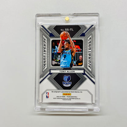 2023-24 Prizm Tony Allen Sensational Signatures Autograph