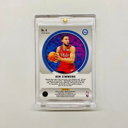 2020-21 Mosaic Ben Simmons Men Of Mastery
