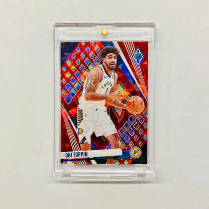 2023-24 Phoenix Obi Toppin Red Cracked Ice