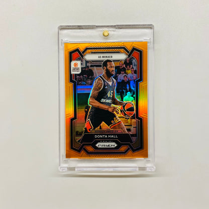 2023-24 Prizm Euroleague Donta Hall Orange 48/49