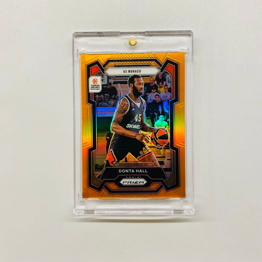 2023-24 Prizm Euroleague Donta Hall Orange 48/49