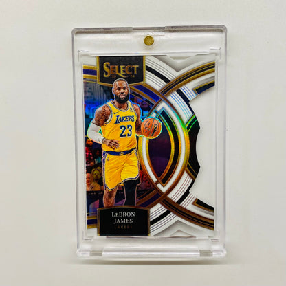 2023-24 Select Lebron James White Die Cut Premier 88/149