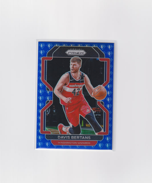 2021-22 Prizm Davis Bertans Blue 75th