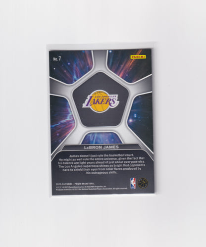 2023-24 Prizm Lebron James Deep Space