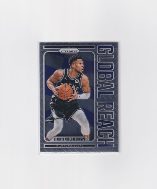 2024-25 Prizm Giannis Antetokounmpo Global Reach
