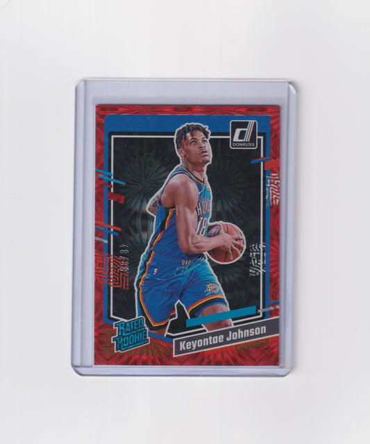 2023-24 Donruss Keyontae Johnson Fireworks Rookie 48/88