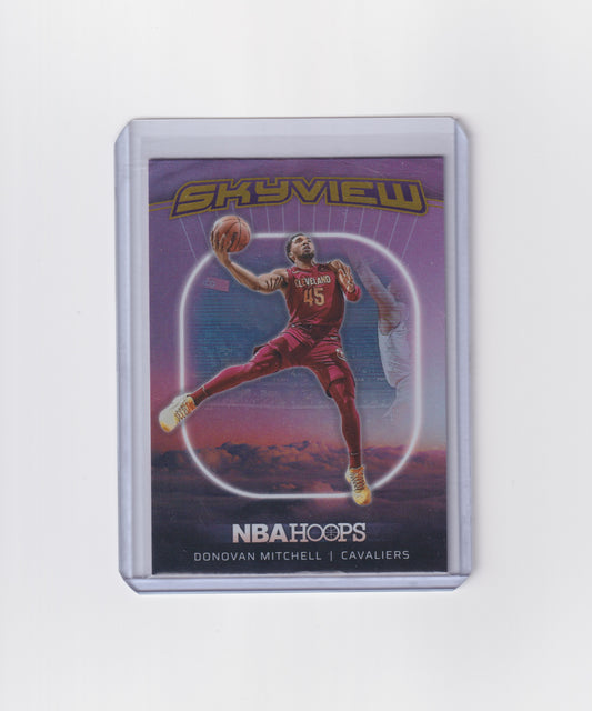 2024-25 Hoops Donovan Mitchell Skyview Holo