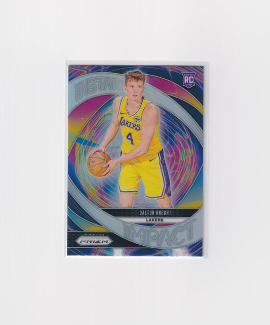 2024-25 Prizm Dalton Knecht Instant Impact Rookie Silver