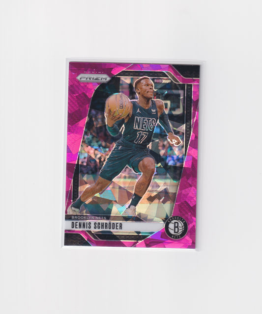 2024-25 Prizm Dennis Schröder Pink Cracked Ice