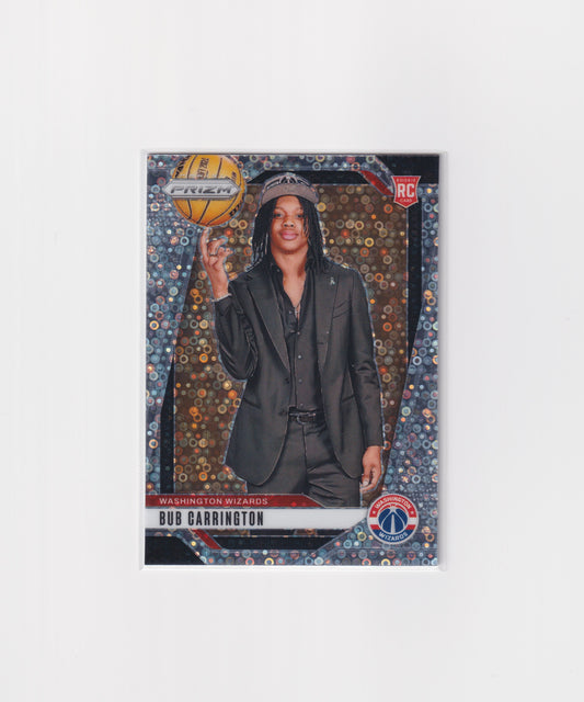 2024-25 Prizm Bub Carrington Variation Fast Break Rookie