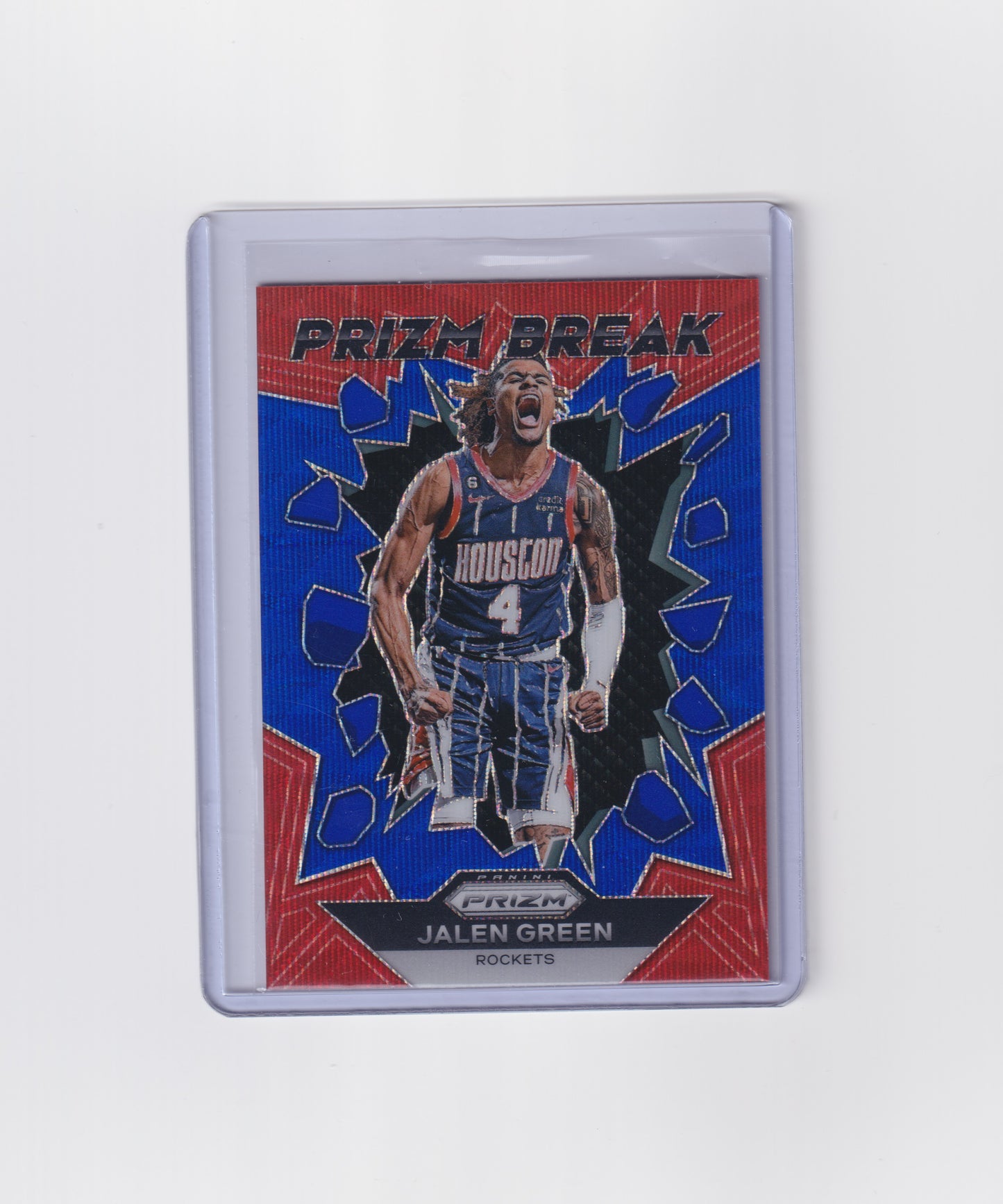 2023-24 Prizm Jalen Green Prizm Break Blue Wave