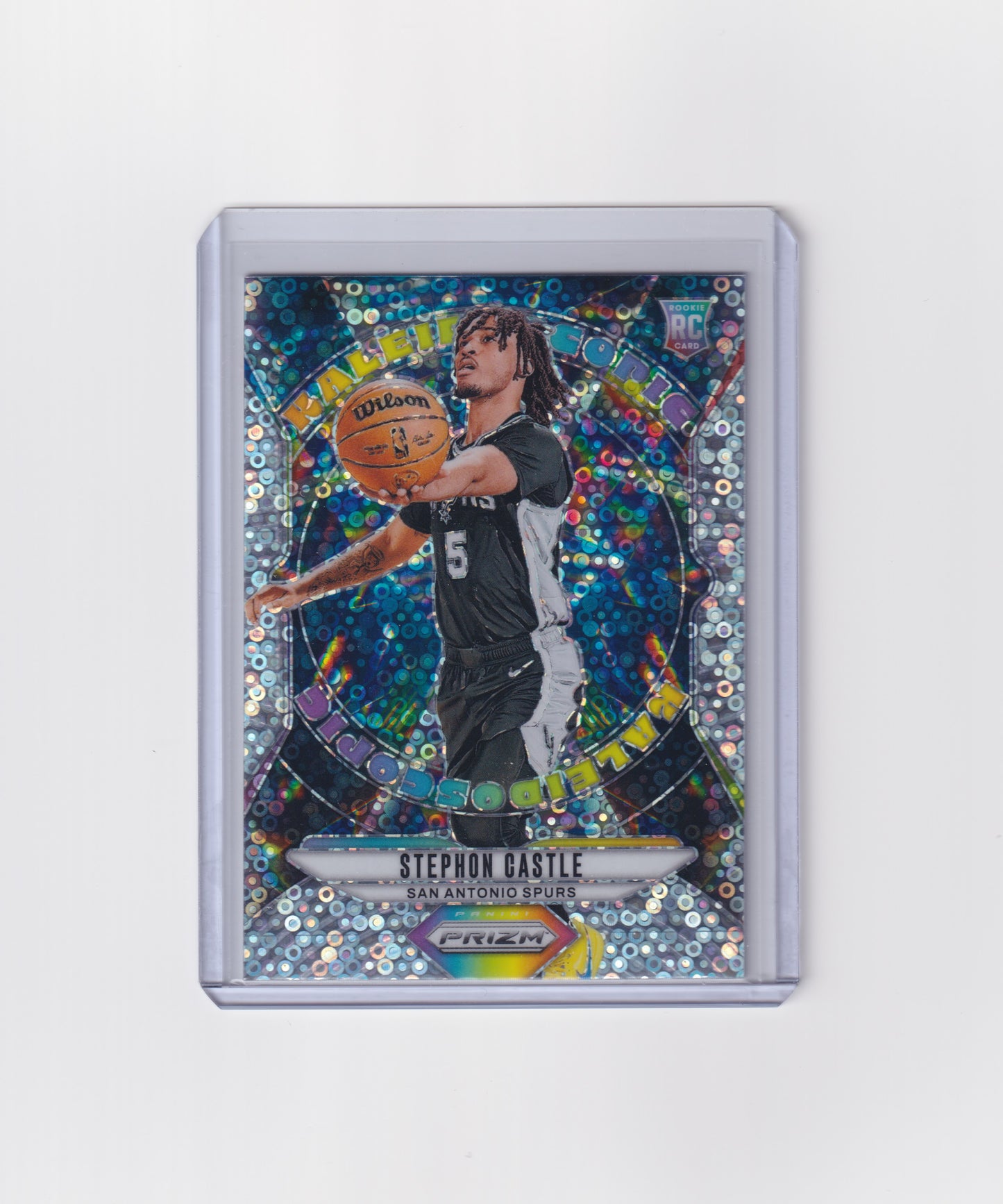 2024-25 Prizm Stephon Castle Kaleidoscopic Fast Break Rookie