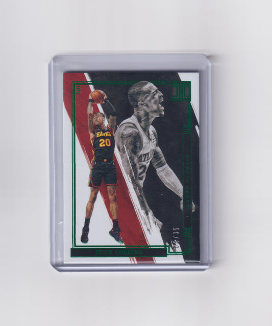 2021-22 Impeccable John Collins Green 8/35