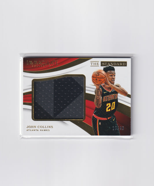 2017-18 Immaculate John Collins The Standard Rookie Jersey 10/49