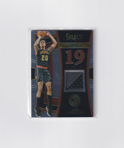 2017-18 Select John Collins Draft Selections Rookie Jersey